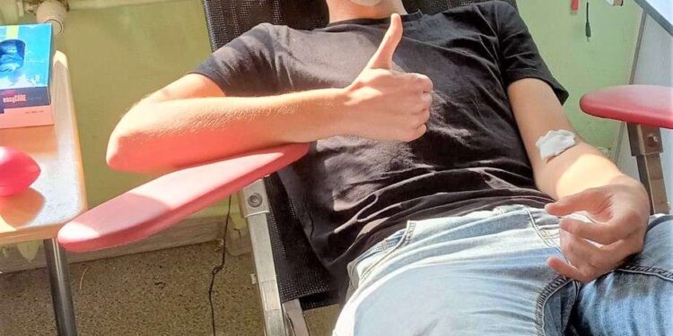 Podzielili się krwią