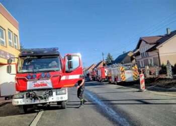W domu była mama z dzieckiem