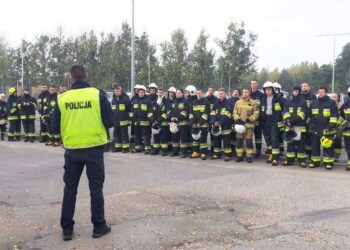 Policjanci szkolili strażaków