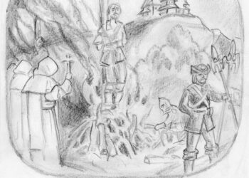 Płonęli jak żywe pochodnie