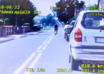 Rowerzysta z promilami