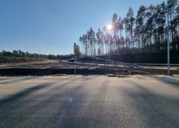 Wiosna na drogach w powiecie oleskim