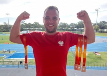 Dawid z Australii przywiózł 4 medale