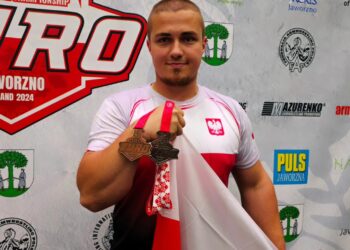 Wicemistrz Europy w siłowaniu na rękę