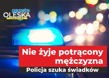 Nie żyje mężczyzna, policjanci szukają świadków