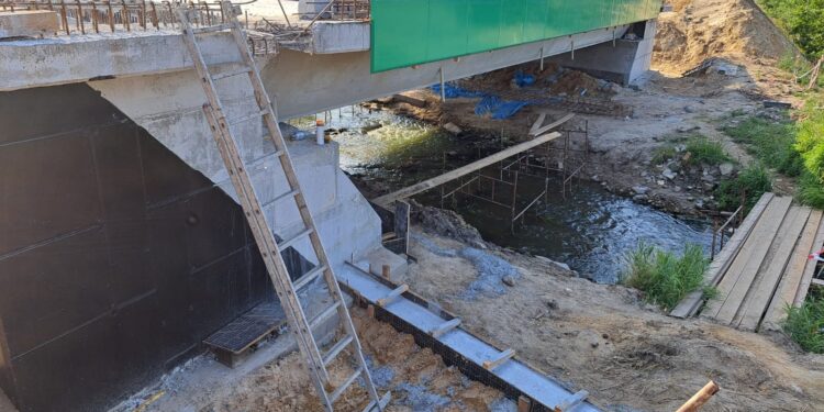 Remont mostu na obwodnicy