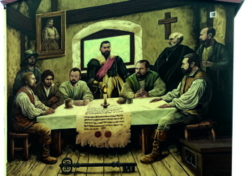Nowy mural przypomina o wyjątkowych dziejach wsi