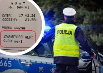Blisko 2 promile za kierownicą. Szybka reakcja policjantów.