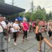 Muzycznym Krokiem z kijkami nordic walking